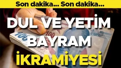 Dul ve Yetim Maaşı Alanlara Bayram İkramiyesi! Kimler Yararlanacak?