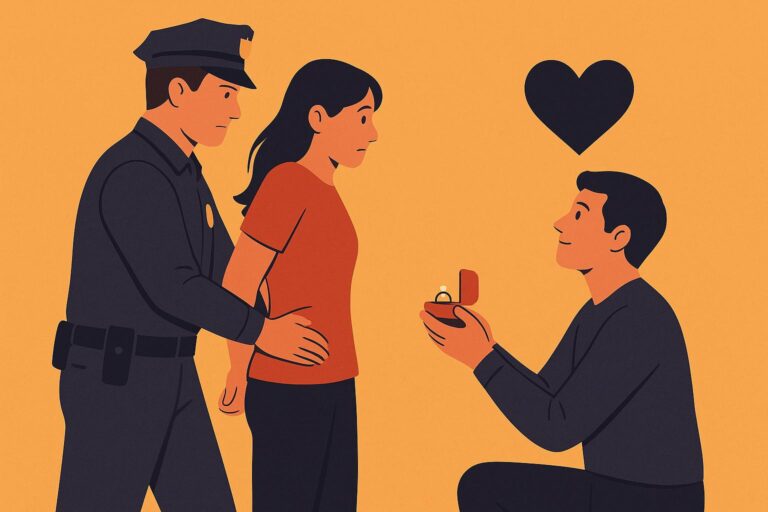 Polis Gözaltı, Korku ve Evlilik Teklifi: Sosyal Medyada Romantizmin Çarpık Yansıması