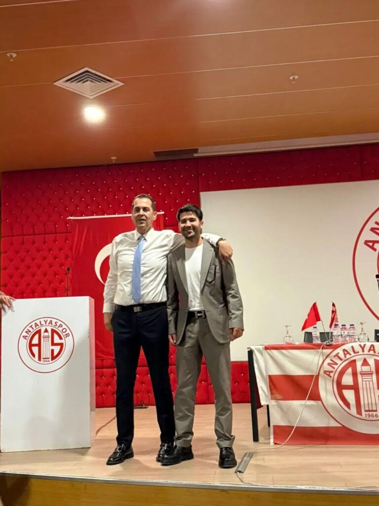 Antalyaspor yönetiminde yeni dönem: Eğlence dünyasının genç ismi görevde