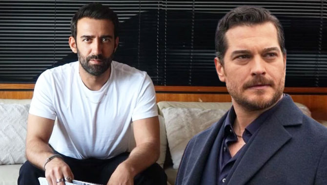 Uykucu filminde Ferit Kaya ve Çağatay Ulusoy beraber ekranda