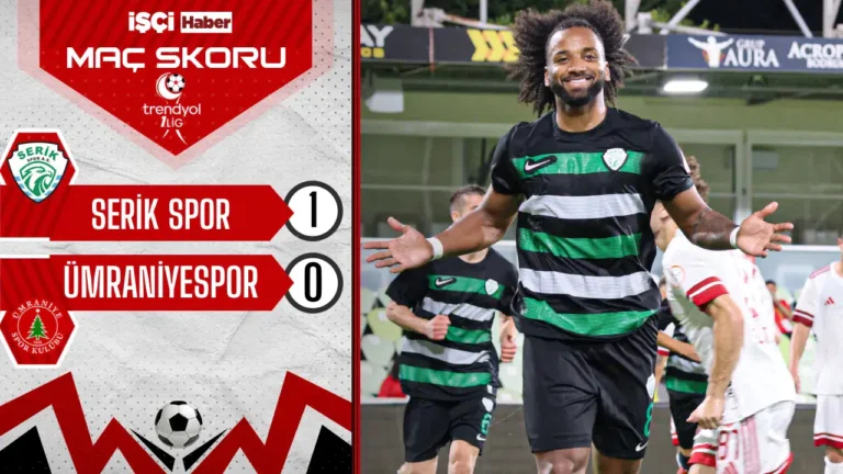 Serik Spor, Ümraniyespor’u Tek Golle Devirdi!