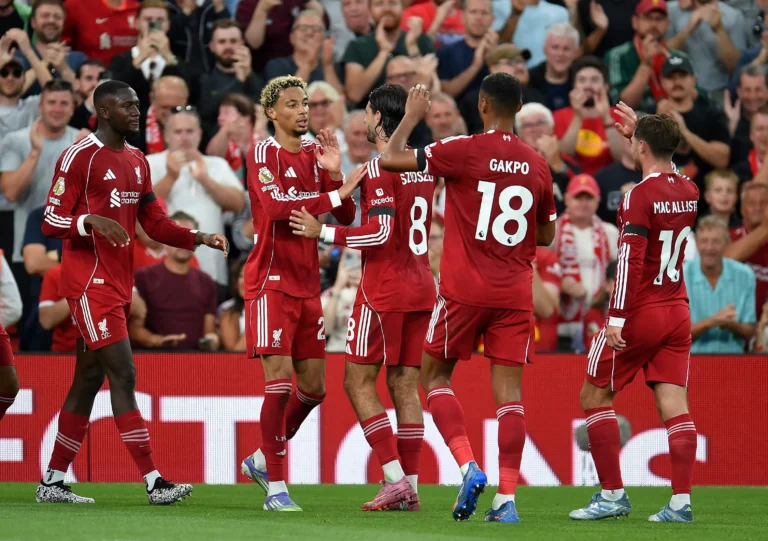 Liverpool’dan Sezona Muhteşem Başlangıç: 4 Golle Güldüler!